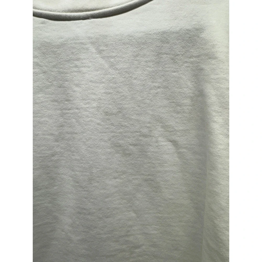 AllSaints‎ Sweatshirt Womens Small White Iona Studded Logo Pullover